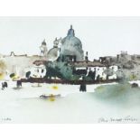 John Knapp Fisher (1931-2915), Venice, watercolour