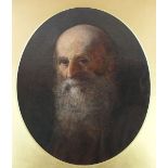 British school, late 19th century, Portrait old man