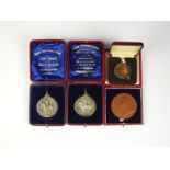 A collection of medallions