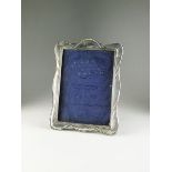 An Edwardian silver mounted frame