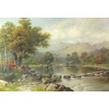 William Henry Mander, river landscape