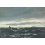 Richard Wane (Fl.1884-1904), seascape, oil on panel