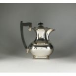 silver hot water jug