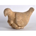 An Unusual Decorative Element, in the form a bird, 9th/10th Century, Persia. 4.75ins wide.