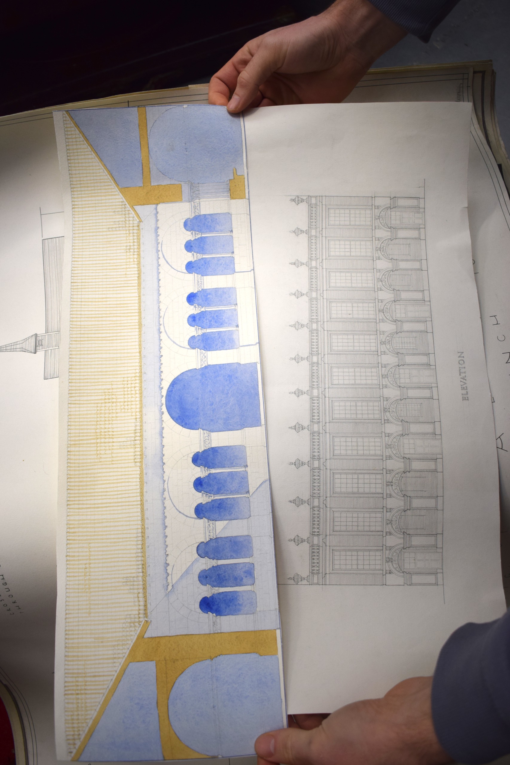 A QUANTIITY OF ARCHITECTURAL DRAWINGS. (6) - Bild 4 aus 11