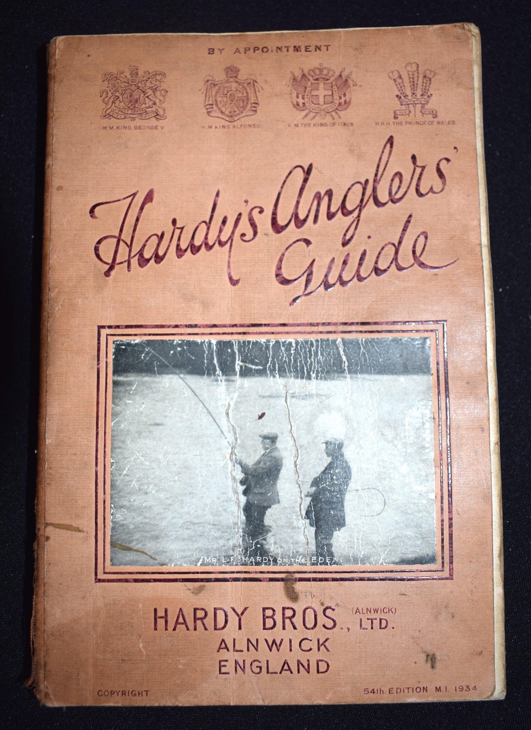 HARDY'S ANGLERS GUIDE, 54th edition, 1934.