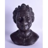 A LIMITED EDITION HEREDITIES BUST OF THE QUEEN MOTHER by Jill Twee, No 418 of 750. 19 cm high.