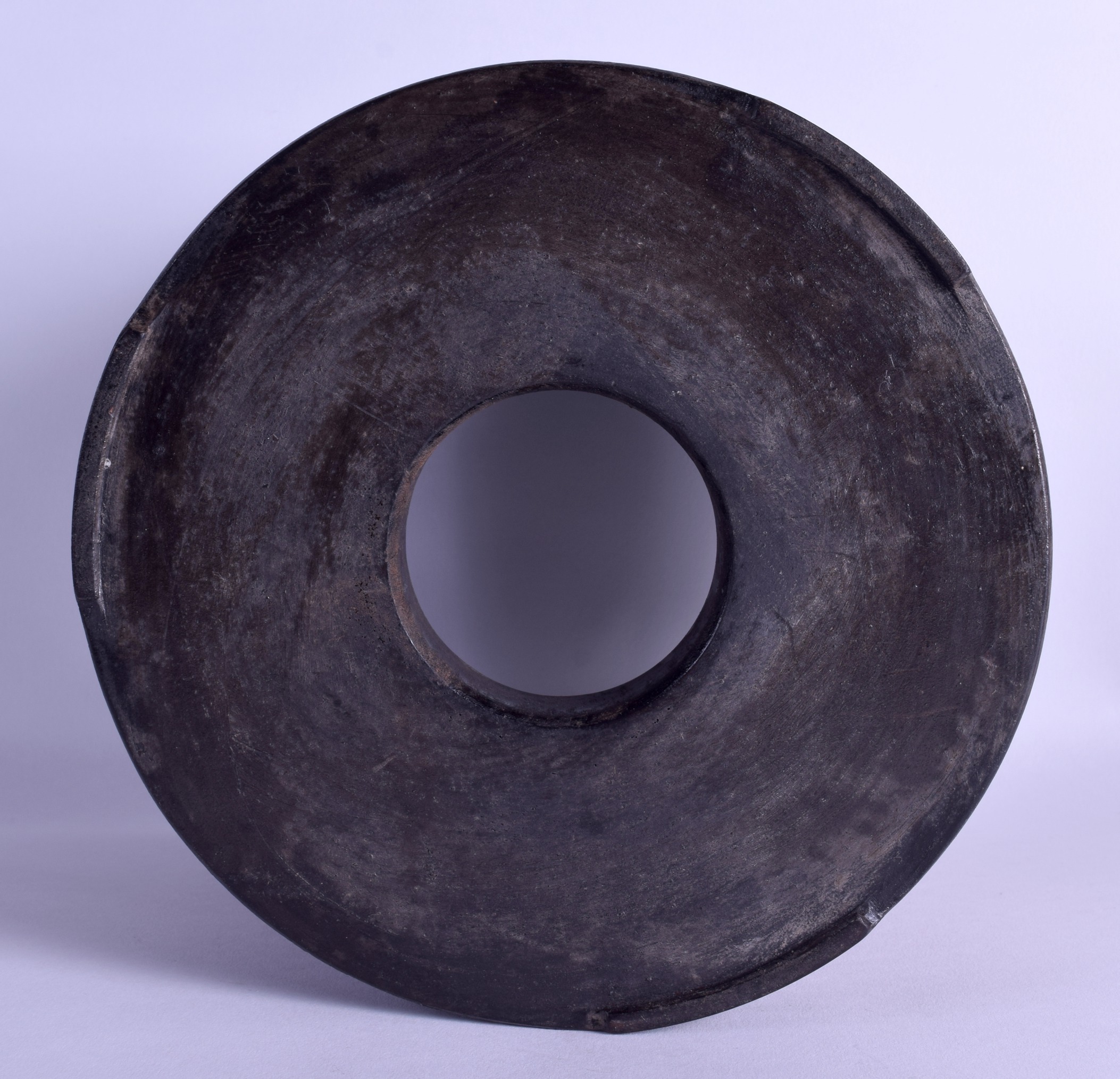 A GOOD CHINESE CARVED HARDWOOD BRUSH POT Bitong, possibly Huanghuali, of cylindrical form. 21.5 cm x - Image 3 of 3