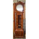 A FINE AND RARE EARLY 19TH CENTURY ENGLISH LONGCASE CLOCK by Molyneux of London, with dual