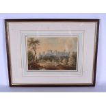 BRITISH SCHOOL (early 20th century), framed watercolour, Windsor Castle, signed. 19 cm x 29 cm.