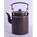A 19TH CENTURY CHINESE YIXING POTTERY TEAPOT AND COVER possibly made for the Vietnamese market, with