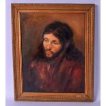 AFTER HENRY STONE (1616-1653), framed oil on canvas, quarter length portrait of a bearded male in