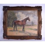 MANNER OF CHARLES RICHARD HAVELL (1828-1892), framed pastel, monogrammed & dated 1933, a horse in