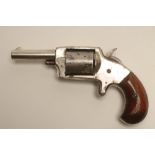 A US DEFENDER 89. .32 CALIBRE RIMFIRE REVOLVER, 19th century, with 2 1/2" barrel, five shot