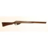 A GUARD ROOM SMLE DUMMY RIFLE BY RIGGS, early 20th century, 32" barrel section and full length