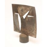 HAMISH BLACK (b.1948), Untitled, abstract, metal sculpture, unsigned, 7 1/2" x 10" (subject to