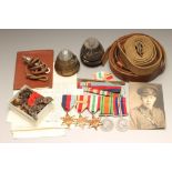 A FAMILY OF SECOND WORLD WAR MEDALS awarded to John Geoffrey Ogden of the Royal Artillery,