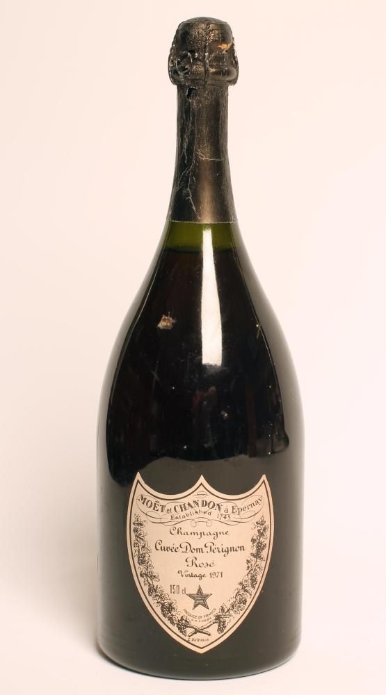 One magnum 1971 Moet et Chandon Dom Perignon Rose Champagne