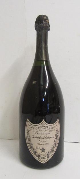 One magnum 1971 Moet et Chandon Dom Perignon Rose Champagne - Image 2 of 2