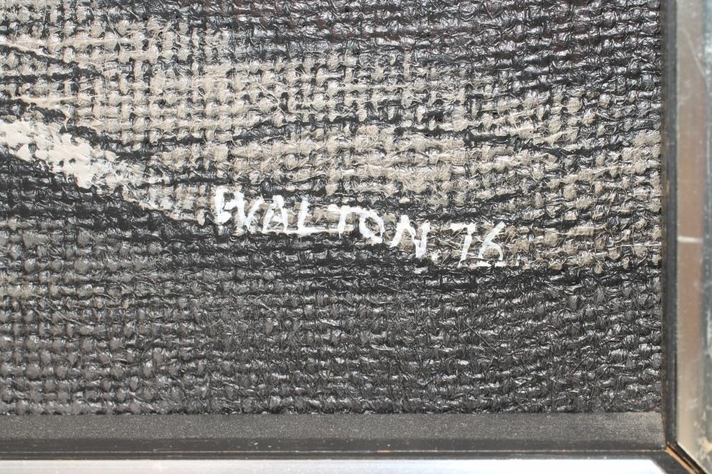 STUART WALTON (b.1933), Rosemount Place, Armley, Leeds, oil on board, signed and dated (19)76, 13" x - Bild 3 aus 4
