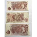 Bank of England Ten Shilling Notes
