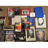 An Assortment of Churchill Books and memorabilia