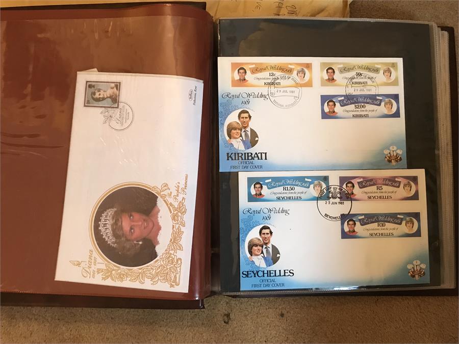 Charles & Diana Wedding - 60 First Day Covers Stamps