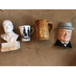 Assorted Pottery to Include Royal Falcon ware Churchill