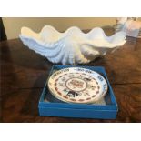 Wedgewood Nautilus and Coalport Plate