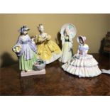 Four Royal Doulton Figurines