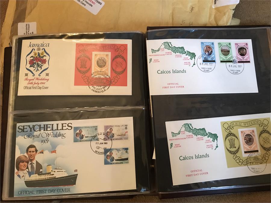 Charles & Diana Wedding - 60 First Day Covers Stamps - Image 14 of 16