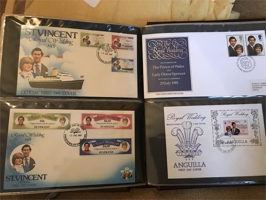 Charles & Diana Wedding - 60 First Day Covers Stamps - Image 10 of 16