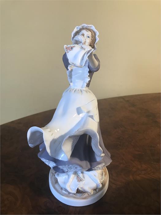 The Laundry Maid, Upstairs Downstairs - Royal Worcester