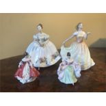 4 x Royal Doulton Figures