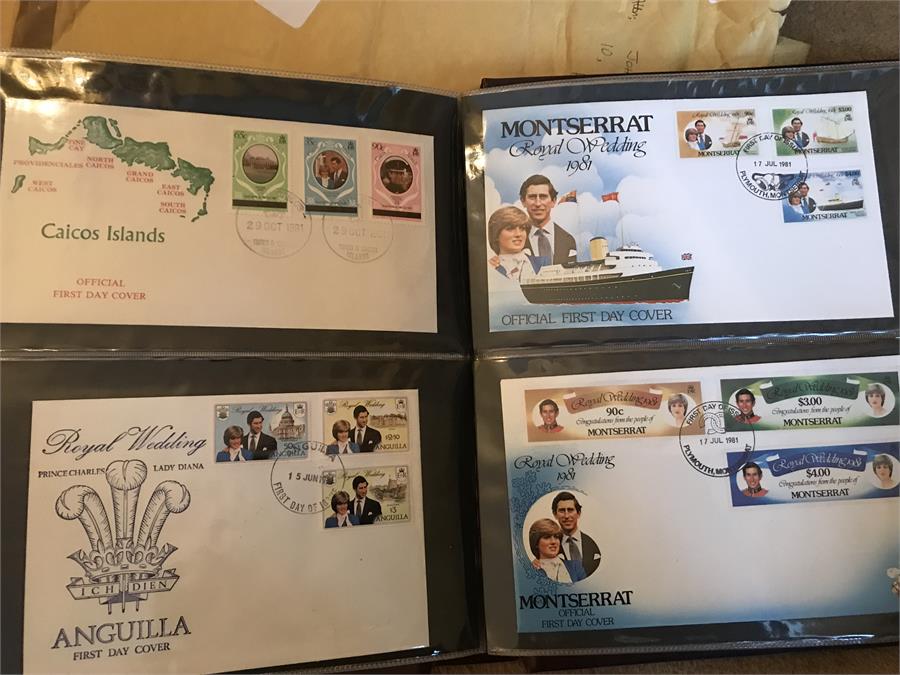 Charles & Diana Wedding - 60 First Day Covers Stamps - Image 9 of 16