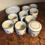 A Hornsea Pottery Part Tea Service - Cornrose Pattern