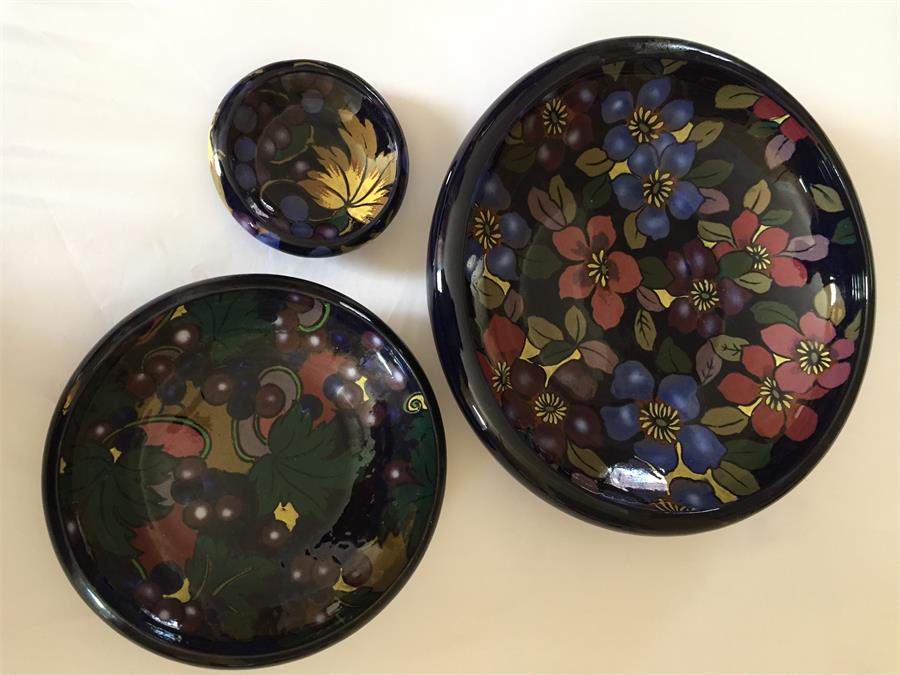 Royal Stanley Ware Bowls - Jacobean Pattern X 3