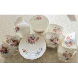 Coalport ‘Junetime’ tea service.