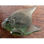 Lalique fish marked Lalique France 5cm high