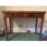 19th C Mahogany Tea Table