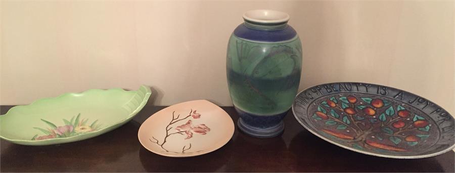 Four Pieces of 20thC Pottery