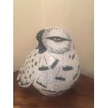 Jennie Hale Pottery Owl