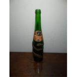 Unusual moulded glass wine bottle monkeys wrapped round the bottle