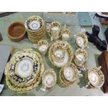 Good quality mid 19th C part tea and coffee service
