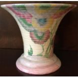 A large Clarice Cliff vase