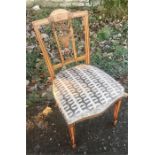 Fine quality Edwardian salon chair