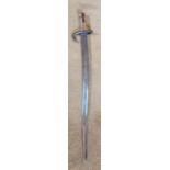 A 19thC sword bayonet.