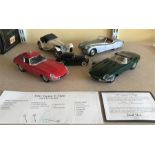 A collection of Franklin Mint Precision Models