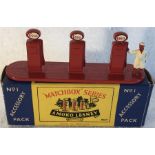 Matchbox: A Moko Lesney "Matchbox" Series Accessory Pack No.1 "Esso" Petrol Pumps with original box.
