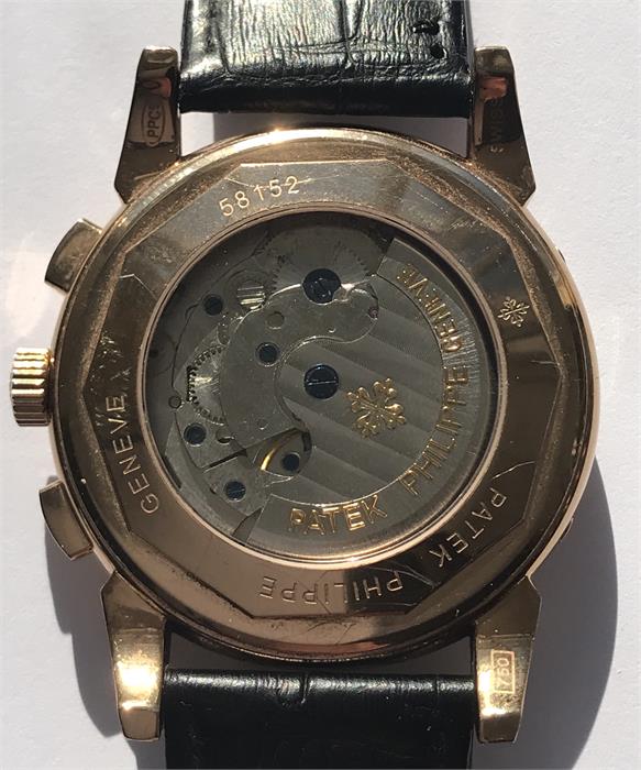 A replica Patek Philippe Geneve watch - kinetic movement -58152 - Image 2 of 3